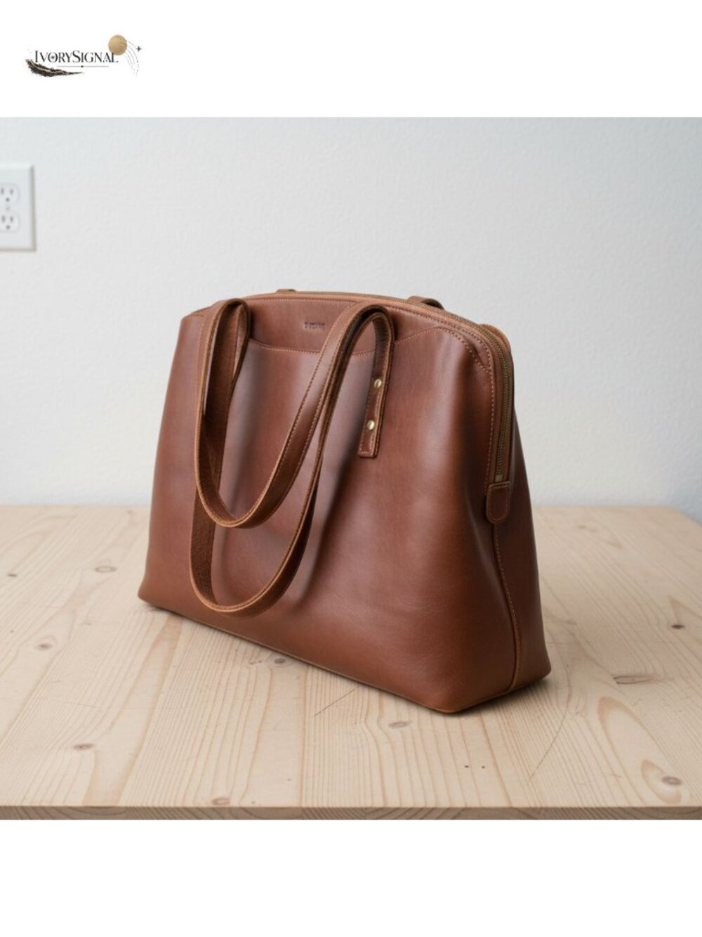 Leather Tote Bag for Women Large Capacity Shoulder Handbag Work Laptop Purse